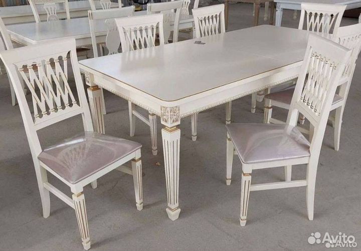 Столы и стулья новые