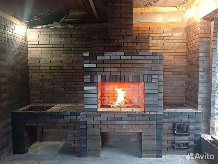 Камины мангалы барбекю