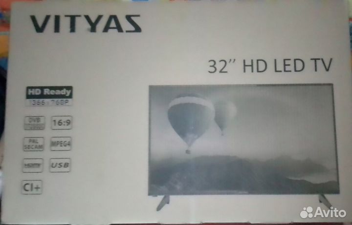Новый LED телевизор 32