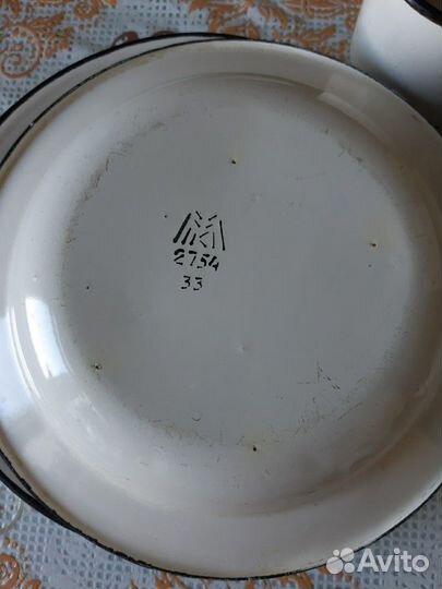 Посуда эмалированная