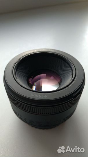 Объектив Canon ef 50 1.8 stm
