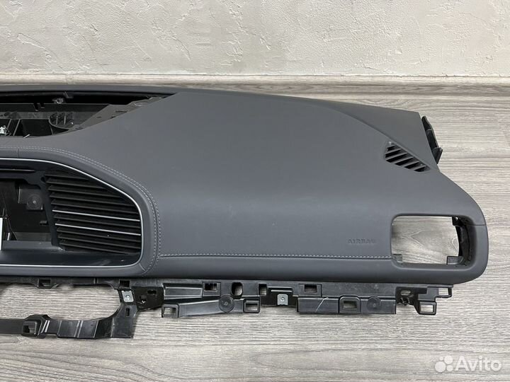 Торпедо кожа наппа Mercedes GLE W167 GLS X167