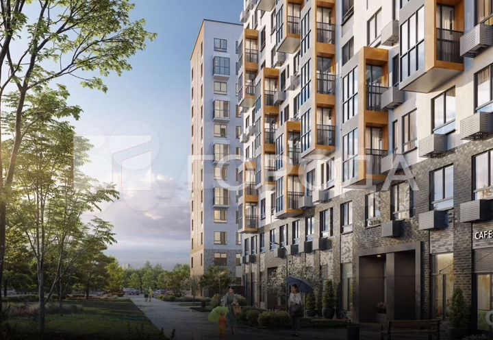 2-к. квартира, 53 м², 11/12 эт.