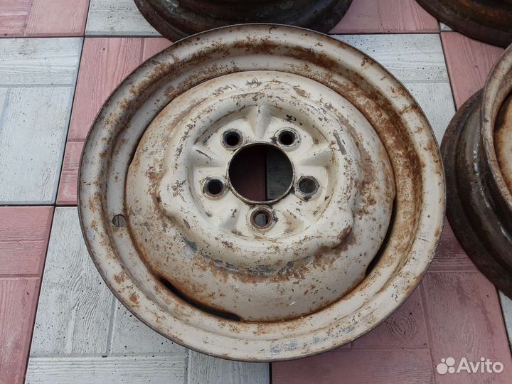 Диски с ушками под колпаки Москвич 402, 403, 407