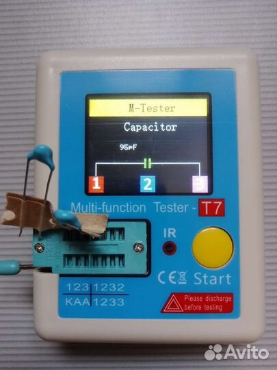 Тестер компонентов LCR-T7