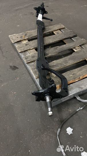 Балка с кулаками на газель