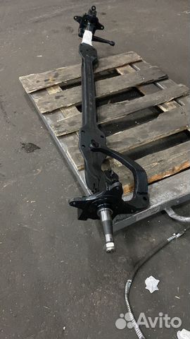 Балка с кулаками на газель