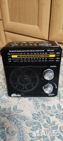 Радиоприёмник Ritmix RPR - 202 купить в Санкт-Петербурге | Электроника ...