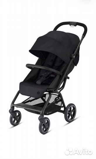 Коляска прогулочная cybex eezy s plus 2 черная
