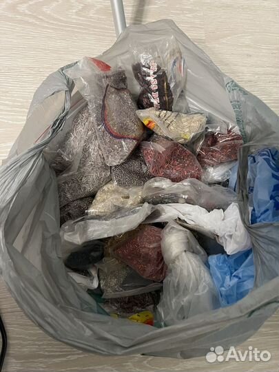 Бисер пакетом 5 кг