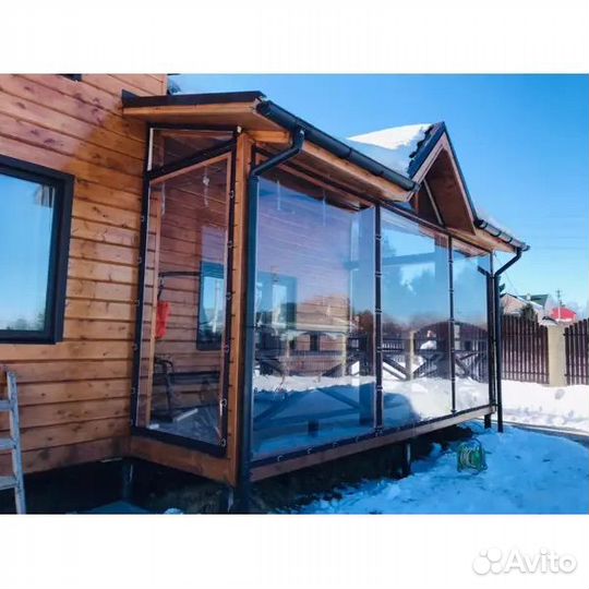 Мягкие окна для беседки