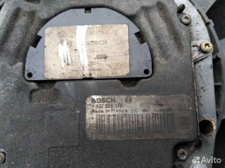 Вентилятор радиатора BMW E60