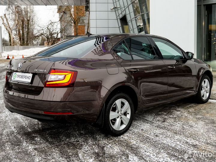 Skoda Octavia 1.6 МТ, 2018, 60 000 км