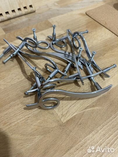 Мебельные ручки Metax, 96мм, комплект 9 шт