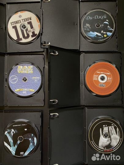 Русский и зарубежный рэп. Хип-хоп. DVD