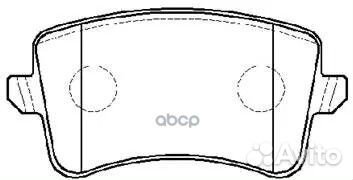 Колодки тормозные дисковые audi: A4 Avant(8K5