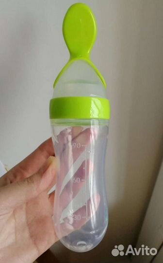 Бутылочка-ложка для кормления. Новая
