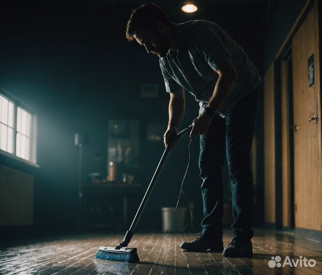 Ночной уборщик в ресторан быстрого питания