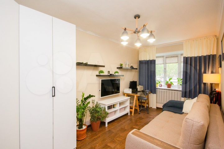 3-к. квартира, 59,1 м², 1/2 эт.