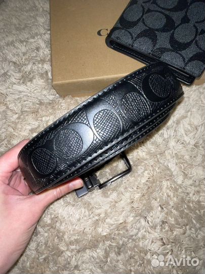 Ремень кожаный