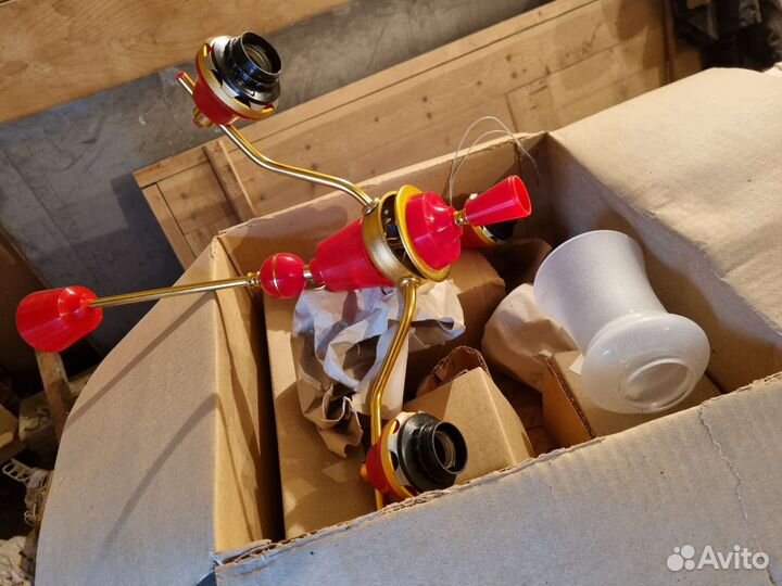 Люстра времен СССР новая