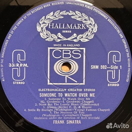 Frank Sinatra – Someone To Watch Over Me (1968г.)