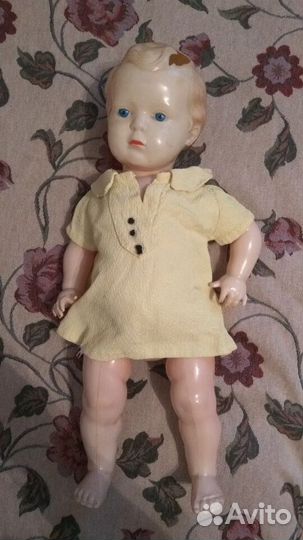 Кукла пупс, целлулоид, СССР, окх, 1940-50-е гг