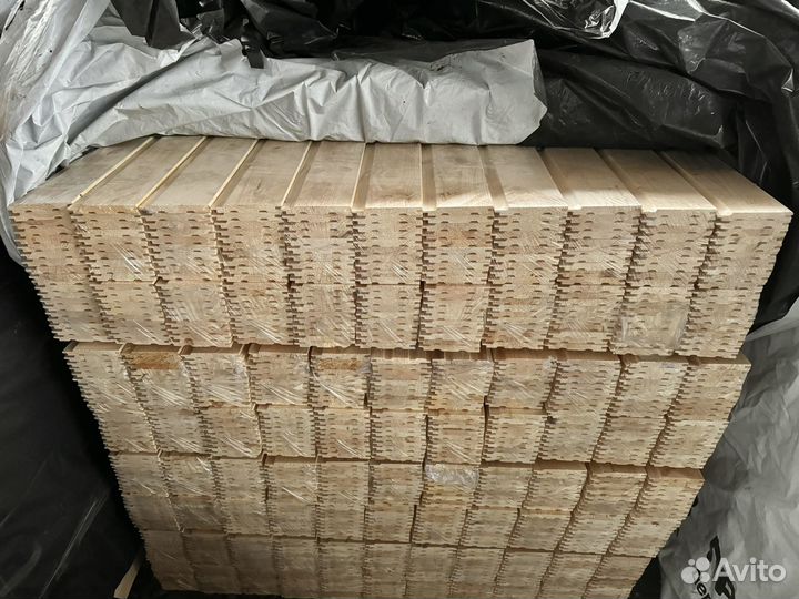 Вагонка евро 12.5х96х2500 сорт ав