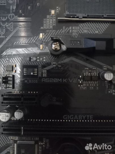 Материнская плата gigabyte a520m k v2