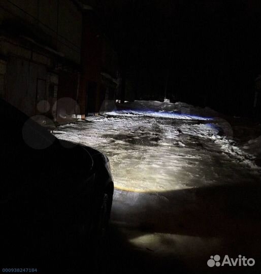 Лазерные туманки kia ceed 1 ED птф bi LED