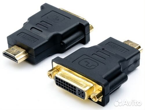 Переходник hdmi (male) x DVI-I (female) Atcom AT91