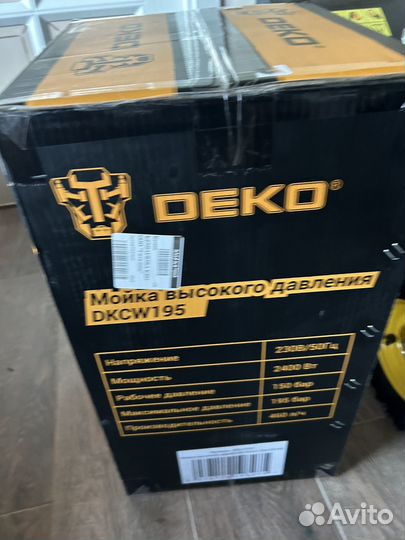 Мойка высокого давления Deco