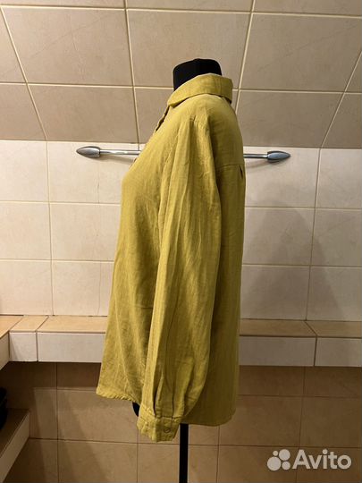 Новая хлопковая рубашка/блуза 50/52