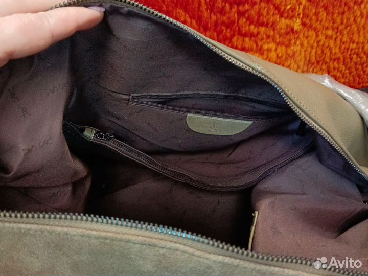 Сумка женская натуральная кожа большая