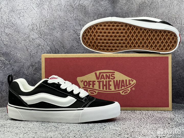 Кроссовки vans knu skool дутыши