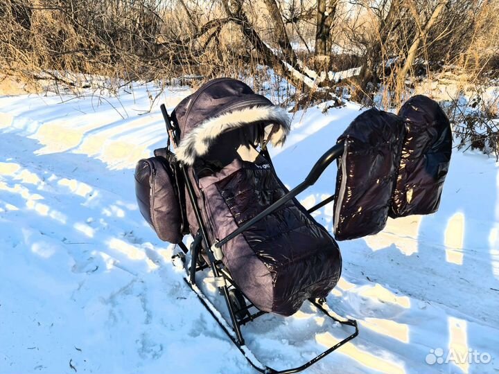 Санки-коляска