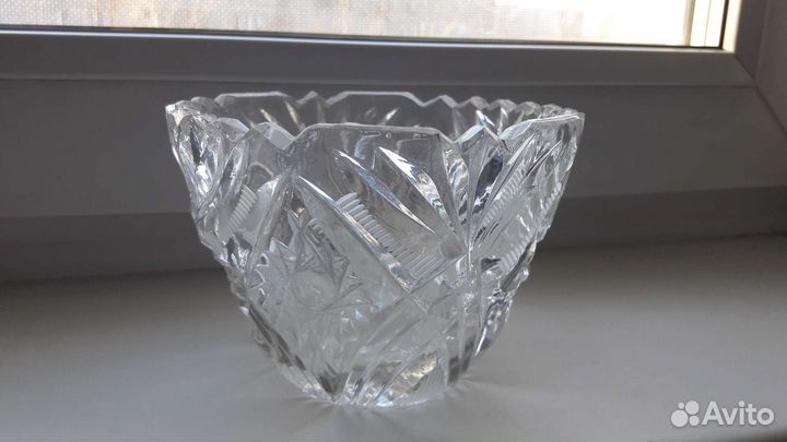 Хрусталь вазочка