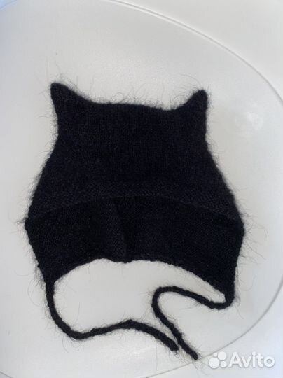 Шапка чепчик с ушками