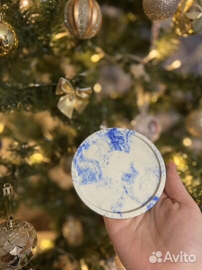 Гипсовая подставка,подсвечник