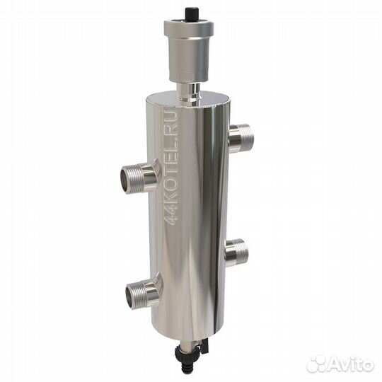 Гидрострелка 40 кВт 1 контур нержавейка aisi304