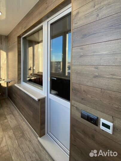 Отделка балкона, остекление, ремонт лоджий