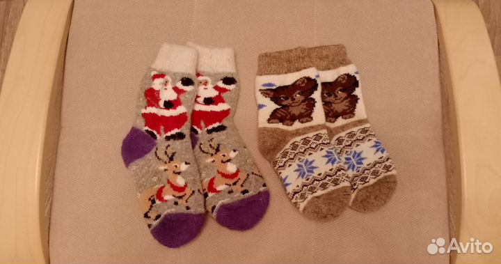 Шерстяные носки детские