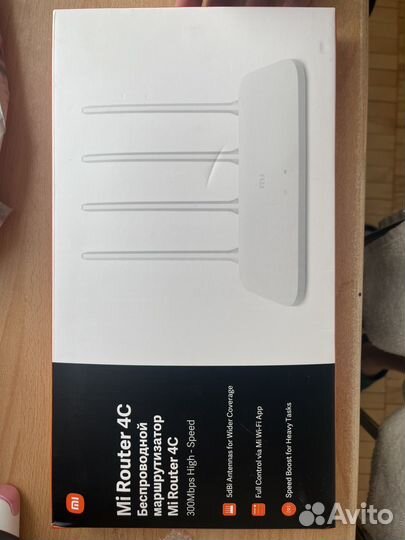 Wifi роутер xiaomi 4c