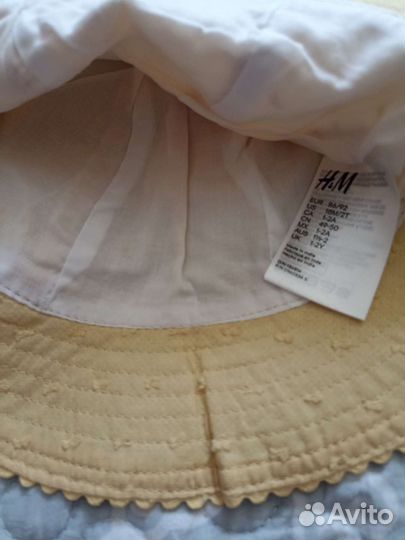 Новая панама для девочек H&M (86 - 92 раз)