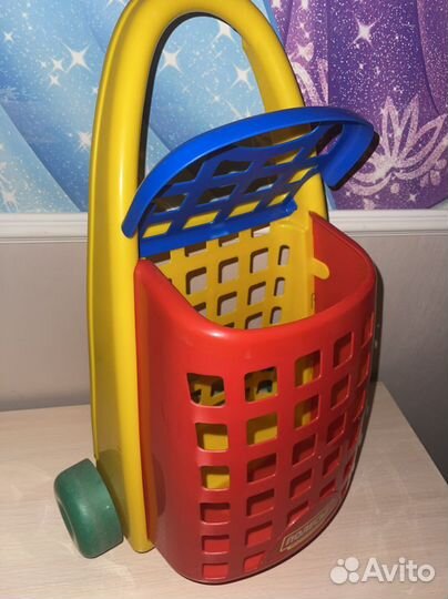 Тележка чемоданчик для игрушек