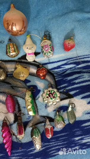 Елочные игрушки СССР