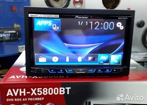 Автомагнитола Pioneer avh-x5800bt 2din