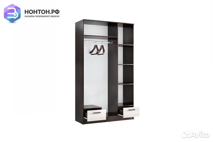 Шкаф Адель 1.2 венге / лоредо