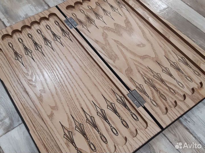 Нарды резные новые