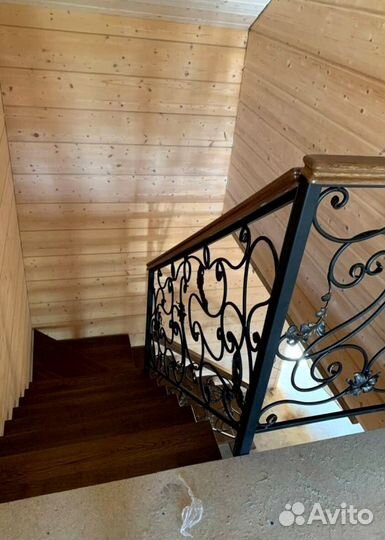 Металлокаркас для лестницы 